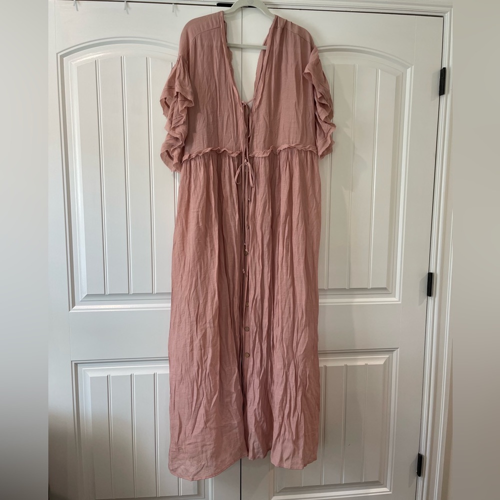 Oddi Flowy Sheer Dress